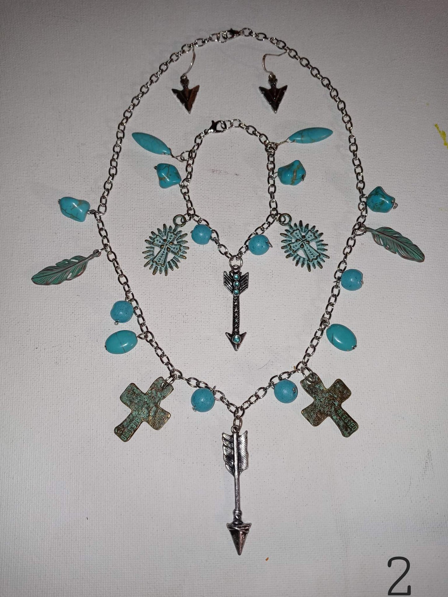 3 PC Jewelry Set With Charm(s) message me