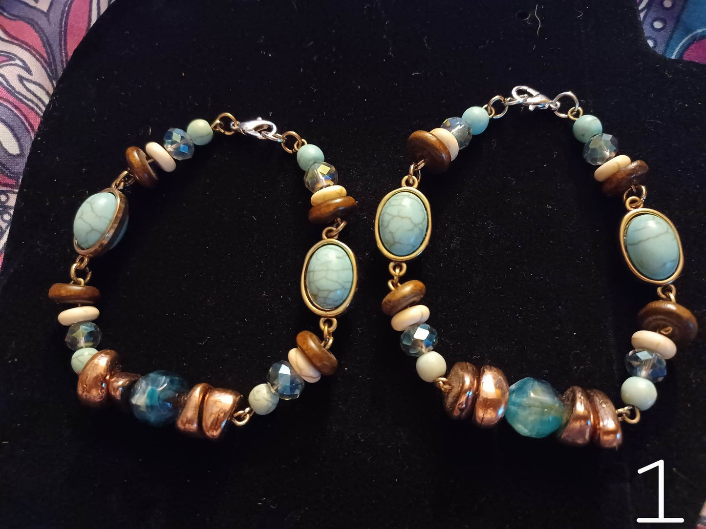 country vintage bracelet set