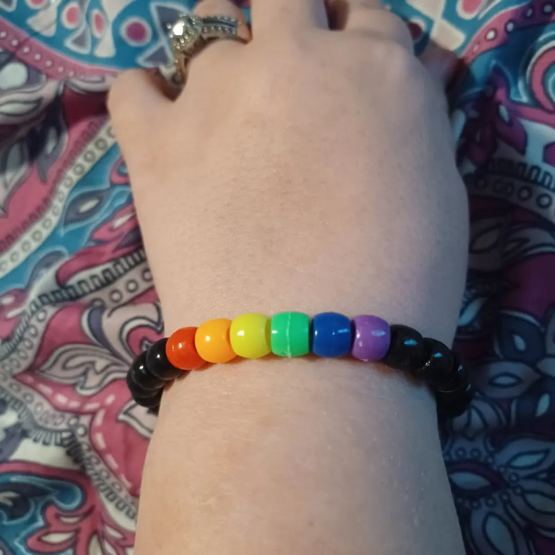 LGBTQ Pride Flag bracelet